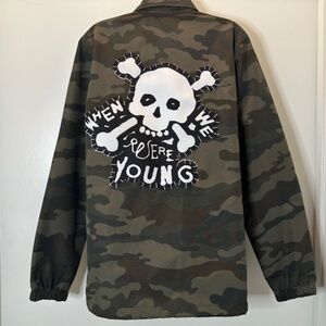 When We Were Young WWWY 2023 Skull Camo Windbreaker Jacket